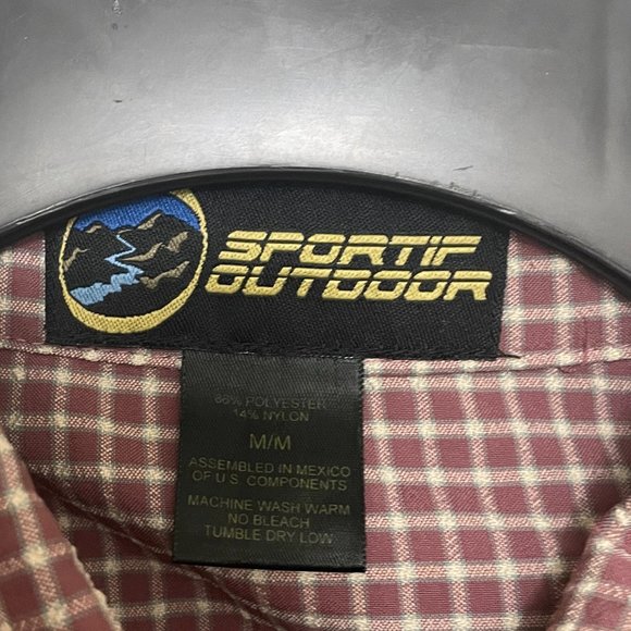 Sportif Sleeveless Button-Down shirt (M) - Picture 3 of 8